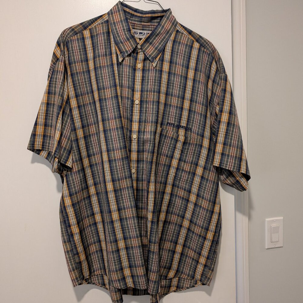 Pepe Jeans Men's XXL 100% Cotton button up shirt with button down collar